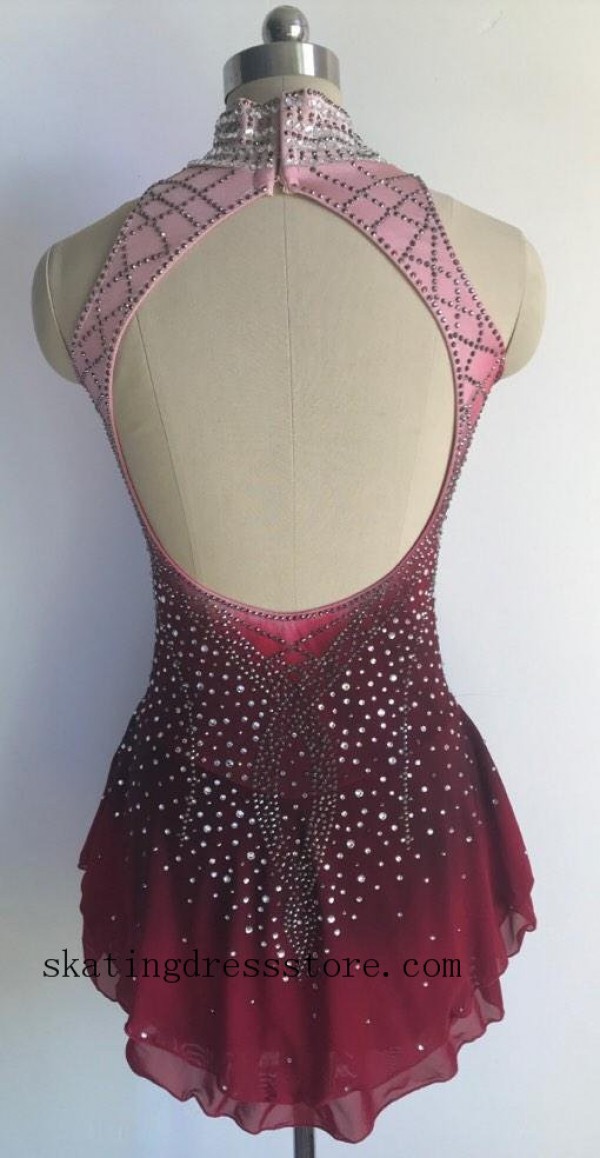 checkered wrap dress