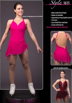 Cheap Skating Dresses for Gilrs Pink Brad Griffies  BN1739