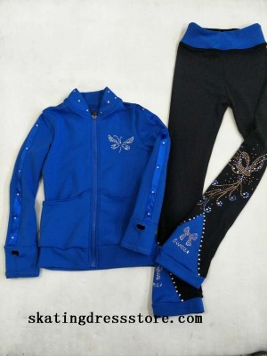 Dark Blue Jackets With Pants JP016