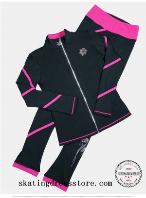 Spiral Pink  Jackets with Pants JP002