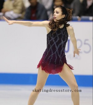 kids children's figure skating competition dresses spandex girls FC900