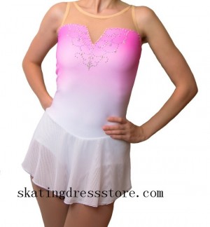 Lycra ice skating attire free shipping CJ109