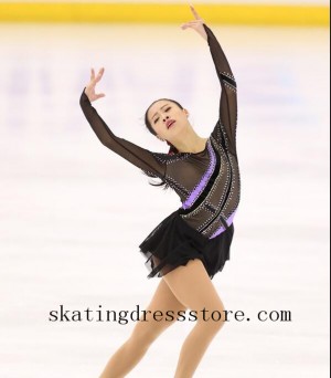 girls women spandex free shipping ice skating clothing stores FC1598