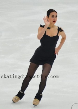 2017 free shipping ice skating warm up clothes spandex FC1168