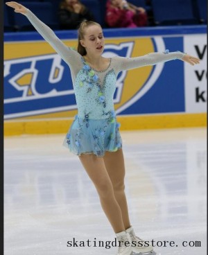 mondor ice skating dress Beaded 2017 FC519