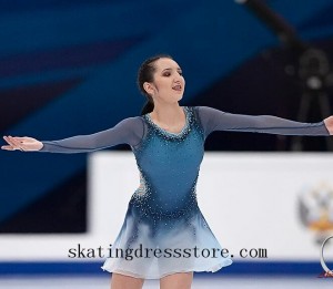 girls Lycra free shipping custom sagester ice skating clothes women FC516