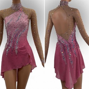 skating costumes for sale spandex long sleeves or sleeveless HB1845