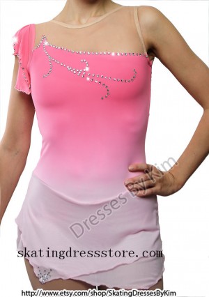 free shipping Lycra synchronized skating dresses CJ110