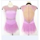 Figure Skating Dress Pink Women Ice Dress 2017 New Custom  K0002