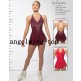 Girls Ice Dresses Wine Red Custom Brad Griffies Designs B1777