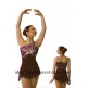 Brown Ice Dresses Women Custom Sharene Skating Dresses  S010