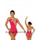 Pink  Custom Skating Dresses Women Sharene Skatewear Gilrs S043