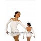 Girls Ice Skating Dresses White Children Sharene Skatewear Gilrs S053