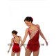 Sharene Skatewear Girls Figure Skating Dresses Red Children for Girls S054