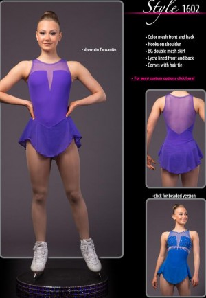 Skating Dresses for Girls Purple Cheap Brad Griffies  BN1737