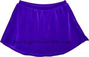 Jerry Figure Skating Skirt Purple Girls JS016
