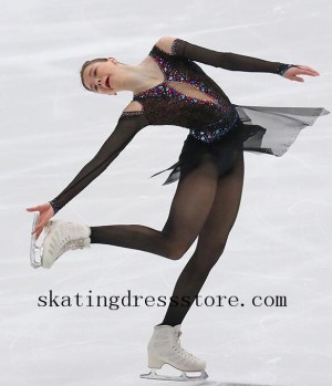 women clothes to wear ice skating Lycra FC1089