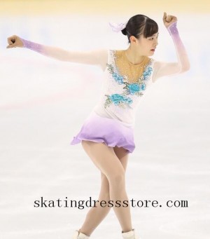 girls women free shipping dancing on ice costumes spandex FC1039