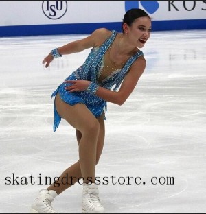 dancing on ice holly willoughby long sleeves or sleeveless free shipping custom Beaded FC875
