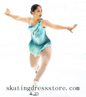 Other long sleeves or sleeveless decathlon ice skating clothes women 2018 spandex FC1552