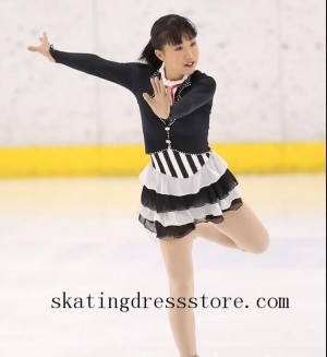 figure skating skirt women free shipping FC1595