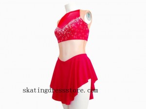 kids ice skating competition dresses for sale girls spandex CJ95