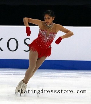 spandex women ice skating costumes amazon custom FC413