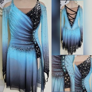 ice skating outfits casual custom spandex HB1900