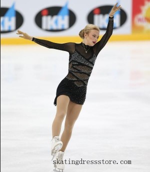 ice skating tracksuit free shipping kids custom Lycra FC1103