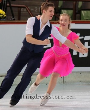 ice skating training clothes women custom FC1626