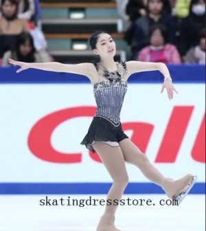 kids long sleeves or sleeveless 2018 custom women skating leotards FC954