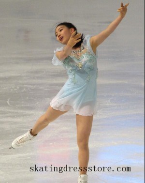 Lycra tina figure skating dresses 2018 long sleeves or sleeveless girls kids FC514