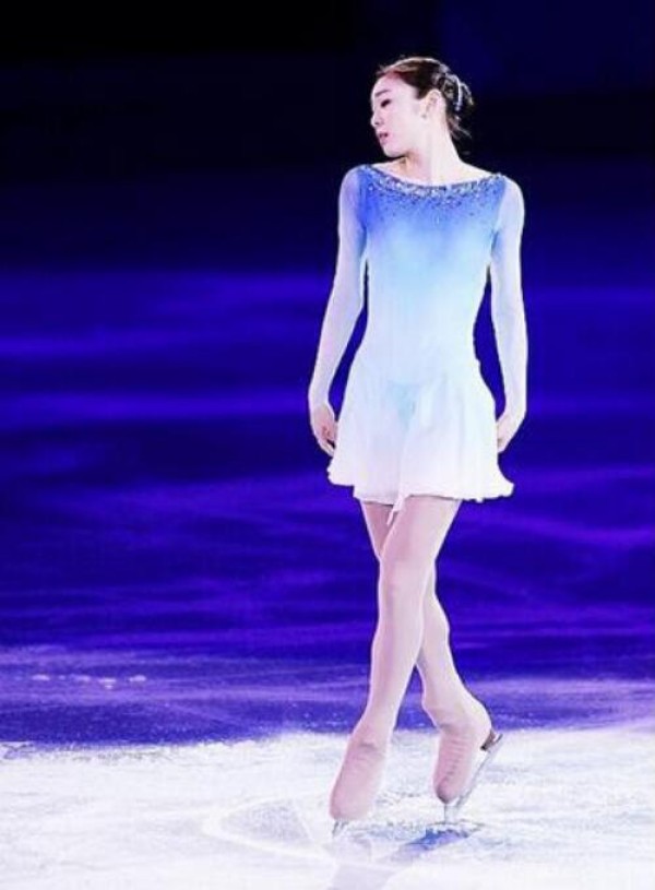Customized Ice Skating Dress Costume Ice Skating Figure Skating Dress Blue Y031 