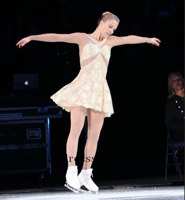 women decathlon ice skating clothes Pink spandex FC773 Women Gender Ice Skating Dresses SkatingDressStore