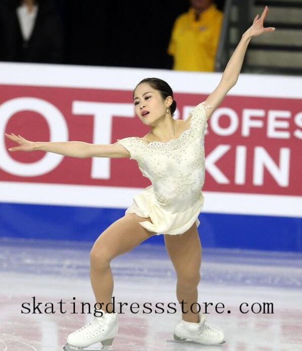 Silver figure skating dress sales