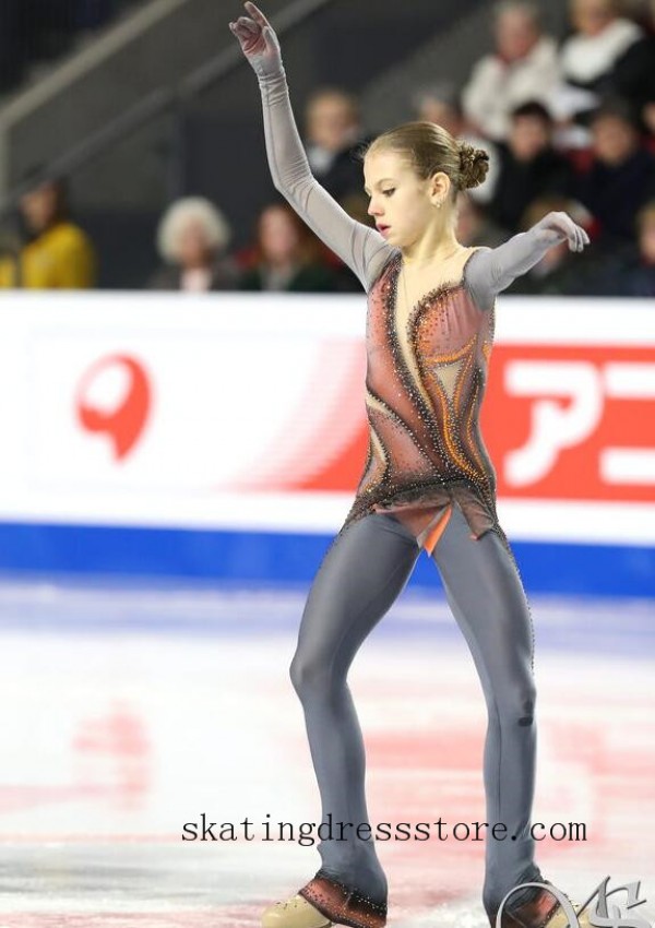 american apparel figure skater dress - American Apparel shiny silver figure skater