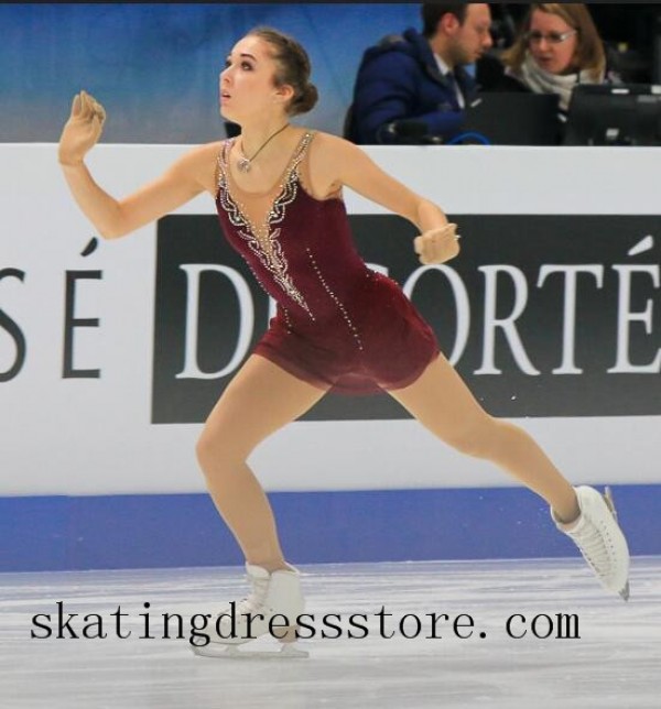 harry potter skater dress harry potter figure skating dress women Lycra spandex long sleeves or  sleeveless FC918 - Women - Gender