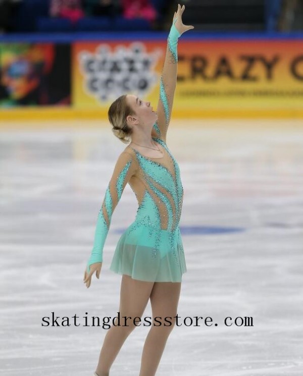 Ice skating dress girl for sale store
