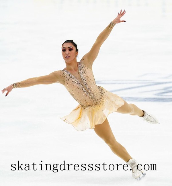 chinese dress ladies Black figure skating dress from Mondor – Tinas Figure Skating Shop main image 0