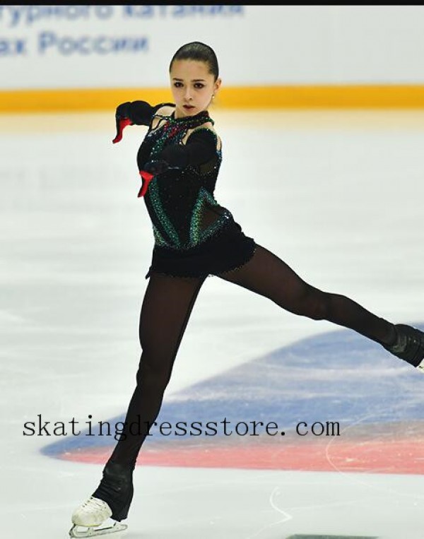 Other spandex spandex 2018 ombre figure skating dress custom