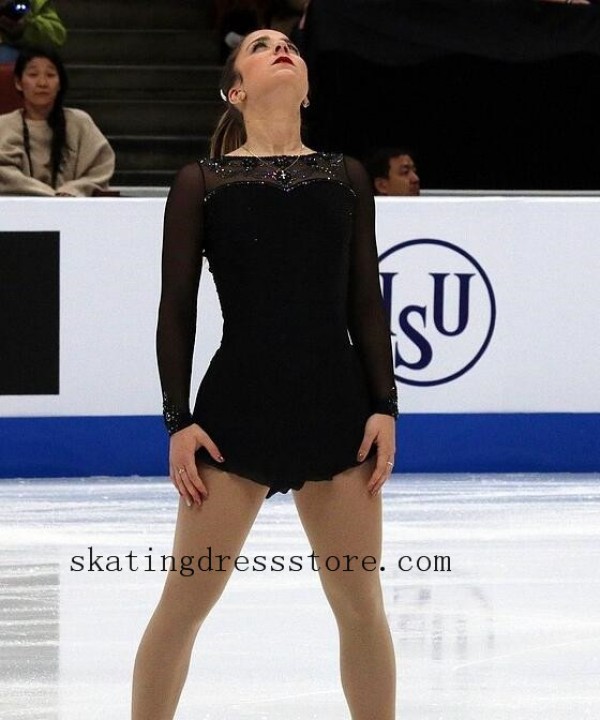 tuxedo figure skating dress girls Black FC1228 - Other - Brand - Ice  Skating Dresses -SkatingDressStore.com